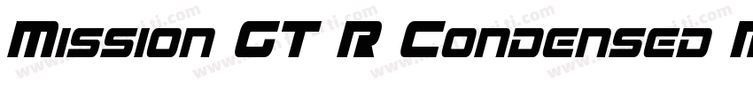 Mission GT R Condensed Regular字体转换 Mission GT R Condensed Regular字体转换